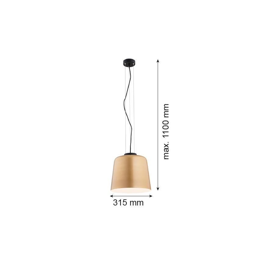 Argon 4690 - Hanglamp aan koord BERKLEY 1xE27/15W/230V