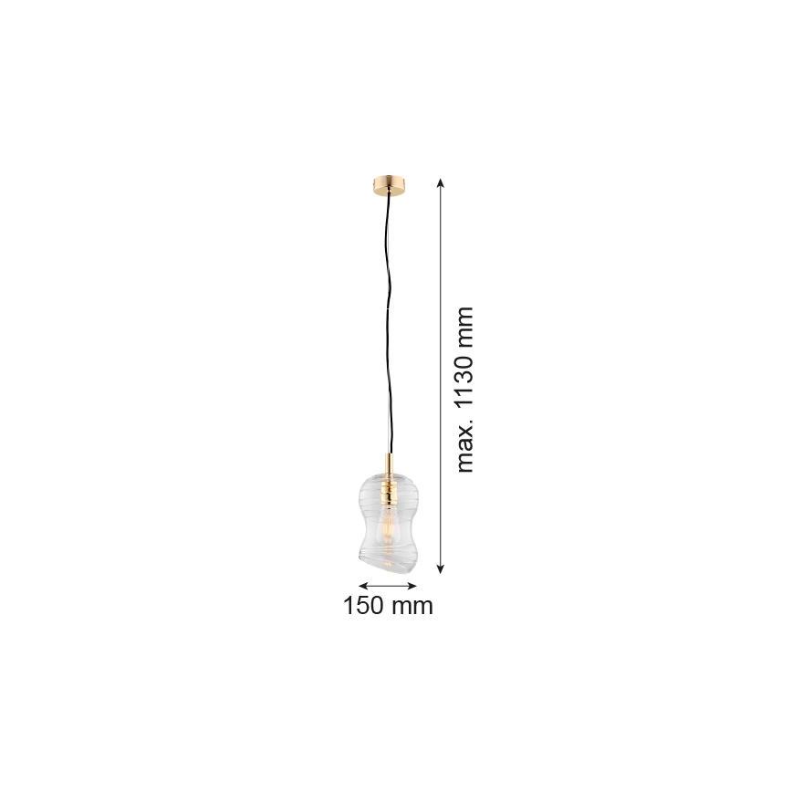 Argon 4742 - Hanglamp aan een ketting DEPORTIVO 1xE27/15W/230V