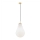 Argon 4879 - Hanglamp aan een koord JESSE 1xE27/15W/230V goud/wit