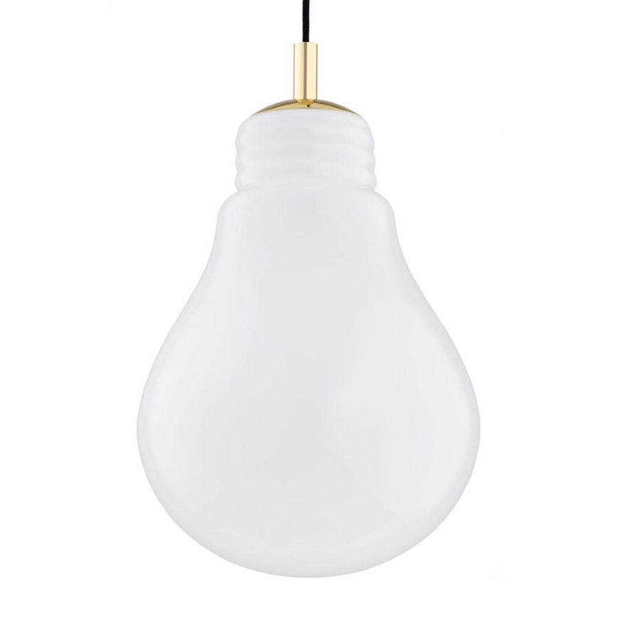 Argon 4879 - Hanglamp aan een koord JESSE 1xE27/15W/230V goud/wit