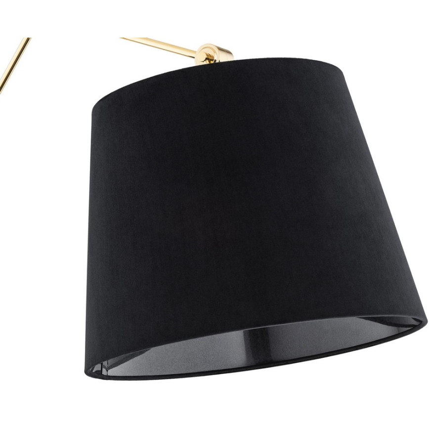 Argon 4898 - Wandlamp ZAKYNTOS PLUS 1xE27/15W/230V zwart/gouden
