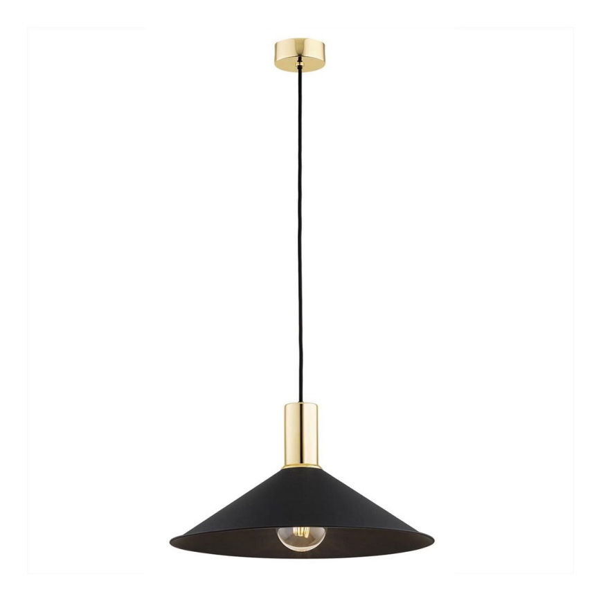 Argon 4912 - Hanglamp aan een koord MINORI 1xE27/15W/230V zwart/gouden