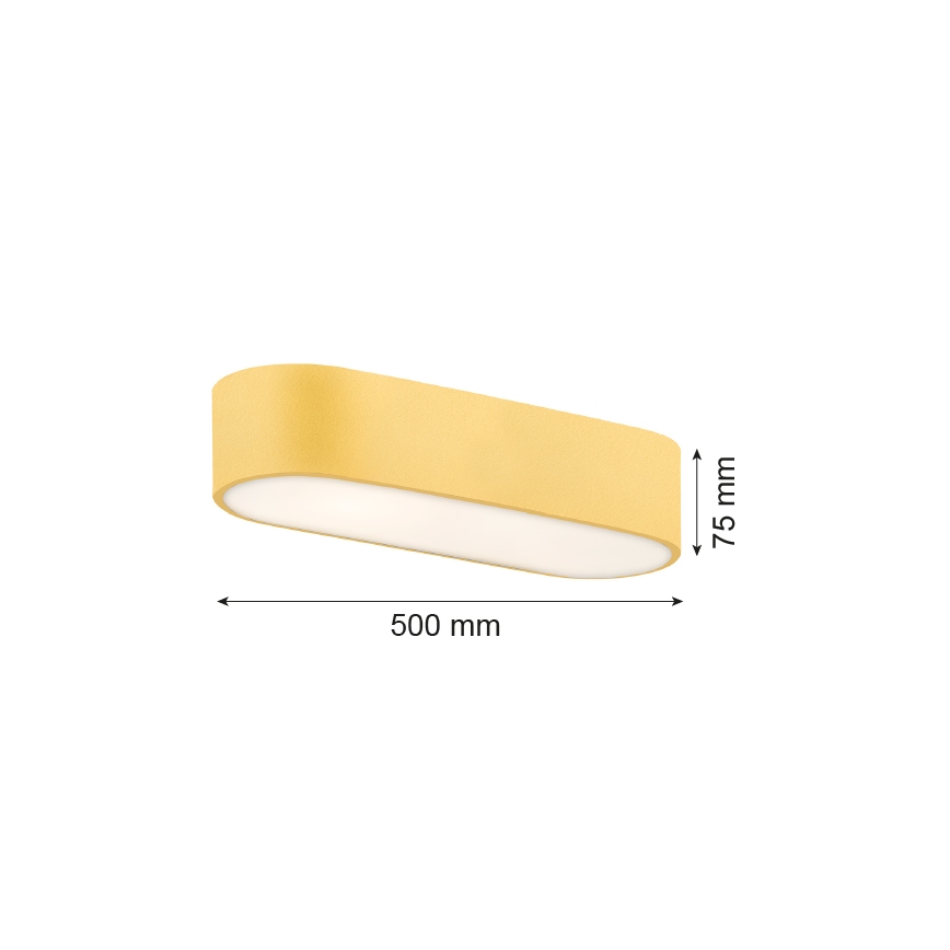 Argon 6005 - Plafondlamp TONI 3xE27/15W/230V goud