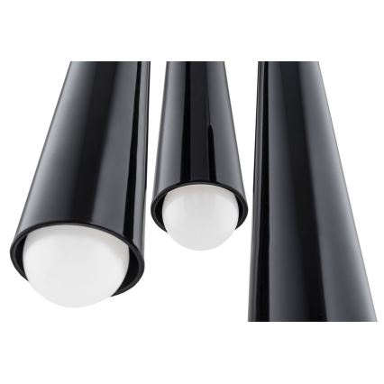 Argon 6103 - Hanglamp aan koord HOLLYWOOD 3xE14/7W/230V zwart