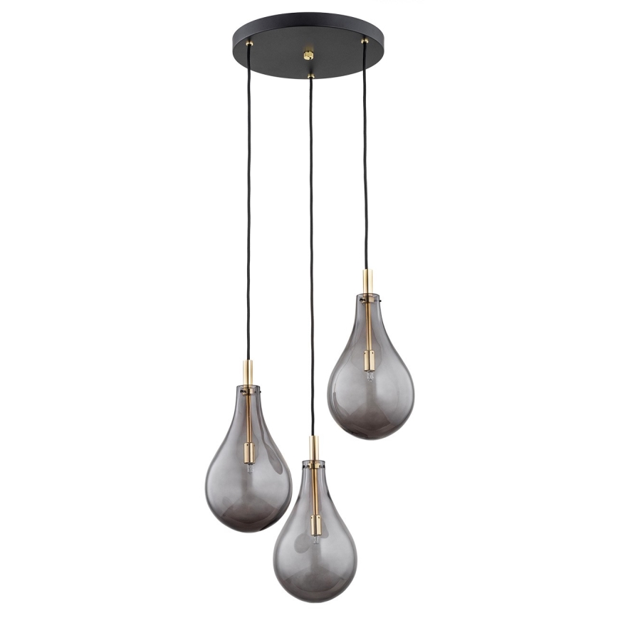 Argon 6105 - Hanglamp aan een koord OAKLAND 3xG9/6W/230V zwart