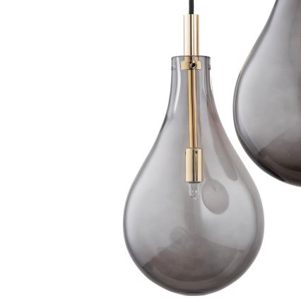 Argon 6105 - Hanglamp aan een koord OAKLAND 3xG9/6W/230V zwart