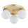 Argon 6305 - Plafonnier PALOMA 3xE14/7W/230V doré/blanc