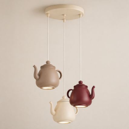 Argon 6366 - Hanglamp met kabelophanging KAMAL 3xGU10/5W/230V