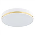 Argon 7035 - Plafondlamp AMORE 2xE27/15W/230V diameter 35 cm wit/gouden