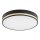 Argon 7040 - Plafondlamp AMORE 2xE27/15W/230V diameter 25 cm zwart/gouden