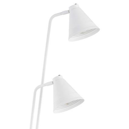 Argon 7076 - Lampadaire AVALONE 2xE27/15W/230V blanc