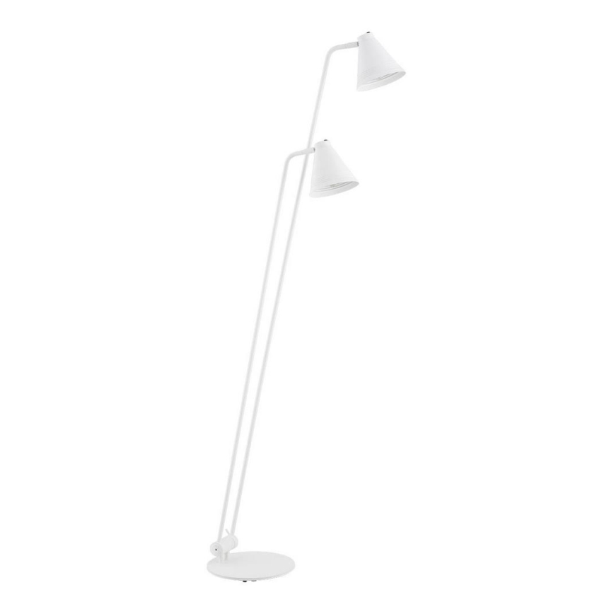 Argon 7076 - Staande lamp AVALONE 2xE27/15W/230V wit