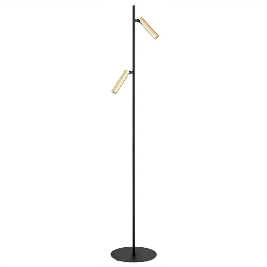 Argon 7083 - Staande lamp TORRE 2xG9/6W/230V zwart/messing