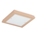 Argon 7267 - Plafondlamp TABOR 2xE27/15W/230V 32x32 cm beige