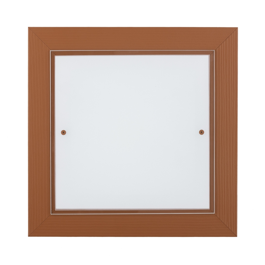 Argon 7268 - Plafondlamp TABOR 2xE27/15W/230V 32x32 cm terracotta