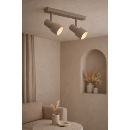 Argon 7294 - Spot DOR 2xE27/15W/230V beige