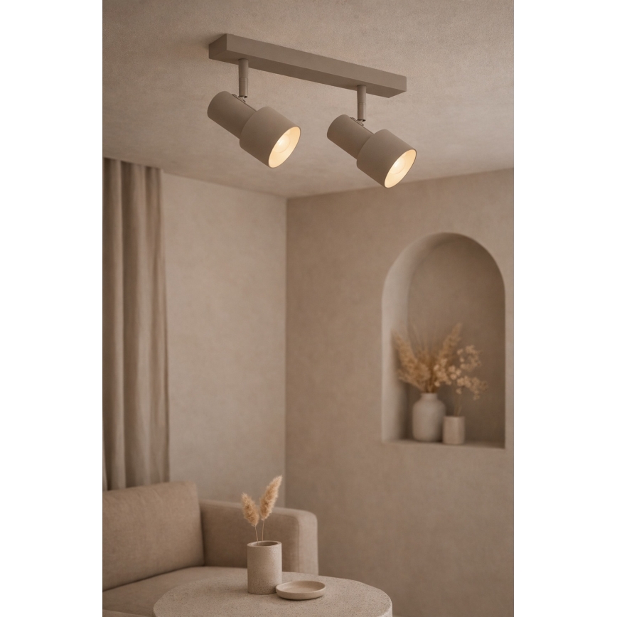 Argon 7294 - Spot DOR 2xE27/15W/230V beige