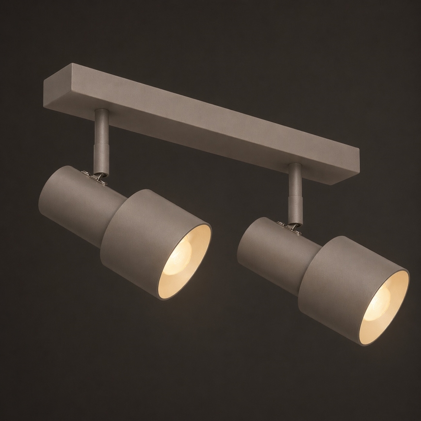 Argon 7294 - Spotlamp DOR 2xE27/15W/230V beige