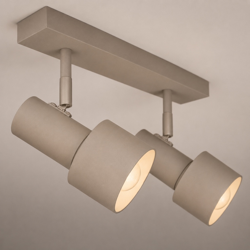 Argon 7294 - Spotlamp DOR 2xE27/15W/230V beige