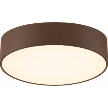 Argon 7297 - Plafondlamp DARLINGOS 2xE27/15W/230V Ø 35 cm bruin