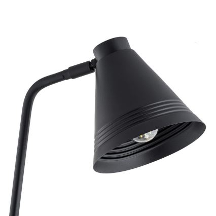 Argon 8003 - Staande lamp AVALONE 1xE27/15W/230V zwart