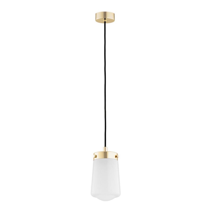 Argon 8004 - Hanglamp aan een koord PASADENA 1xE27/15W/230V gouden/wit