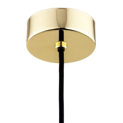 Argon 8004 - Hanglamp aan een koord PASADENA 1xE27/15W/230V gouden/wit