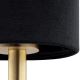 Argon 8031 - Lampe de table ABRUZZO 1xE14/7W/230V laiton/noir