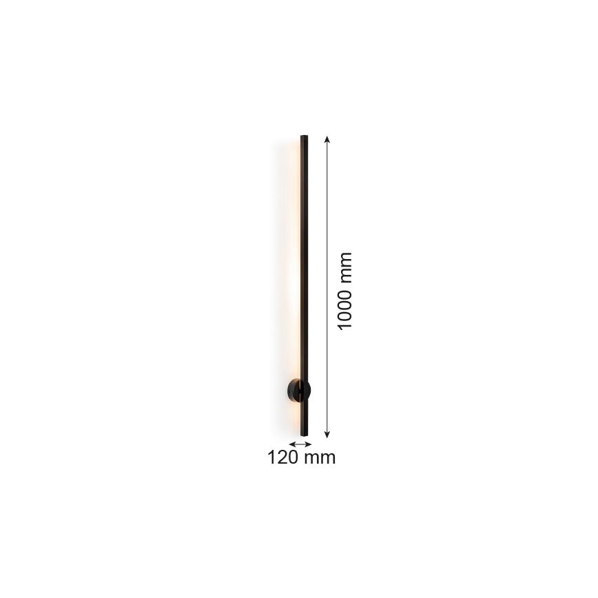 Argon 8051 - Applique murale LED ASSE LED/10W/230V noir