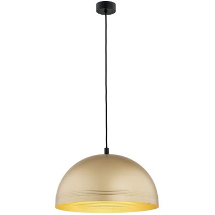 Argon 8245 - Hanglamp aan een koord BONITA 1xE27/15W/230V goud