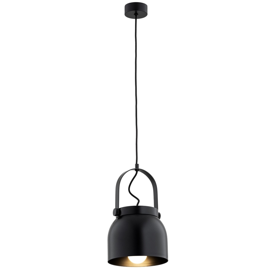 Argon 8281 - Hanglamp aan een koord LOGAN 1xE27/15W/230V diameter 20 cm zwart