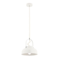 Argon 8284 - Hanglamp aan een koord DAKOTA 1xE27/15W/230V wit