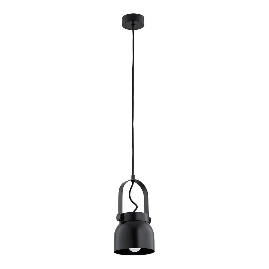 Argon 8291 - Hanglamp aan een koord LOGAN 1xE27/15W/230V diameter 14 cm zwart