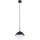 Argon 8295 - Hanglamp aan een koord CAPPELLO 1xE27/15W/230V zwart