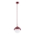 Argon 8296 - Hanglamp aan een koord CAPPELLO 1xE27/15W/230V rood