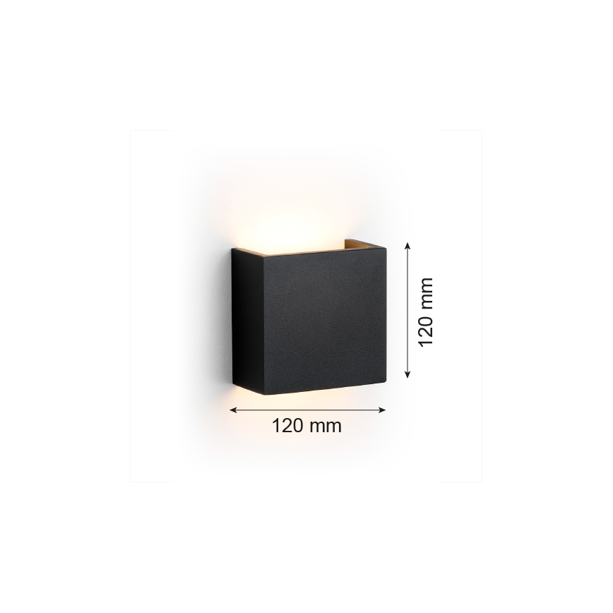 Argon 8359 - Applique murale LED GENT LED/3,6W/230V 3000K noir