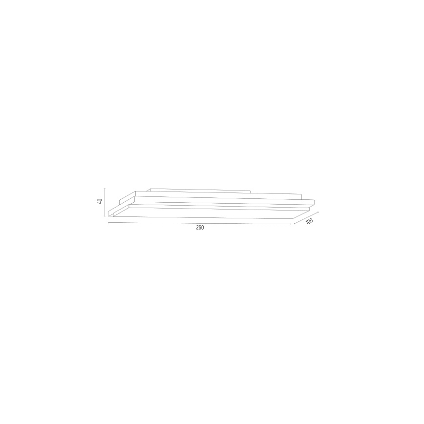 Argon 8364 - LED wand verlichting VELO LED/7,2W/230V 3000K goud/zwart