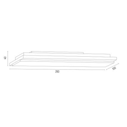 Argon 8364 - LED Wandlamp VELO LED/7,2W/230V 3000K goud/zwart