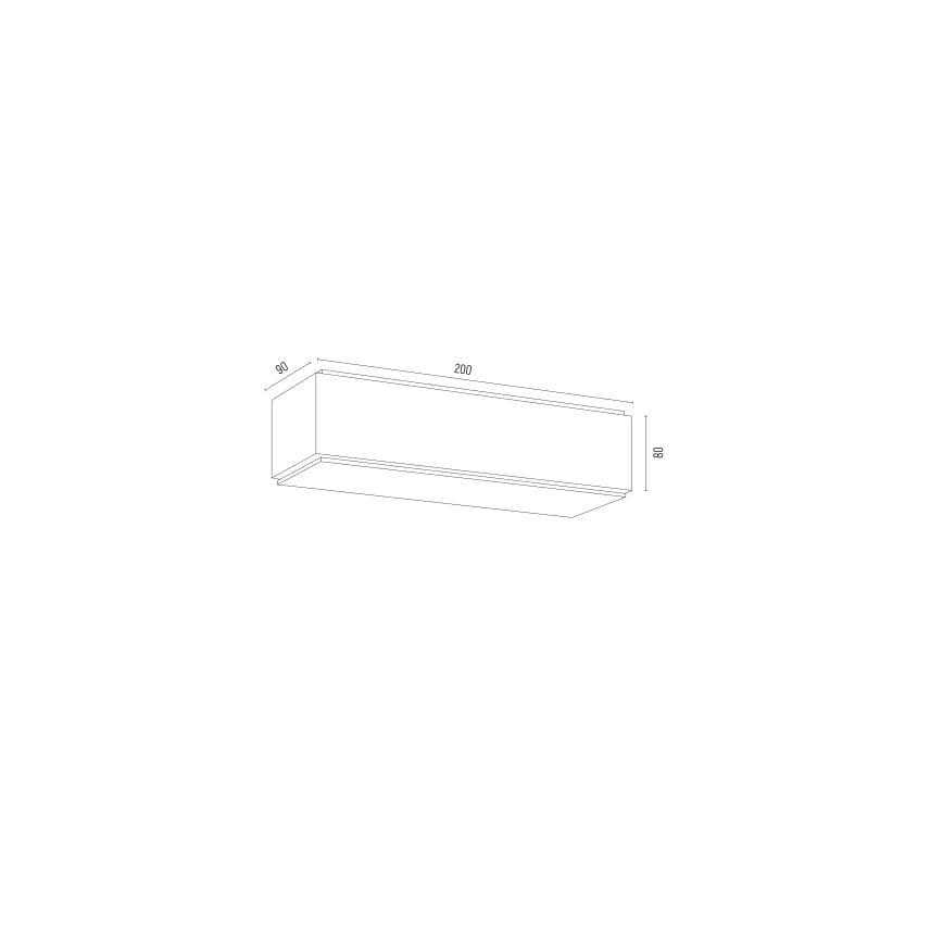 Argon 8365 - Applique murale CARLSON 1xE27/15W/230V 20 cm noir