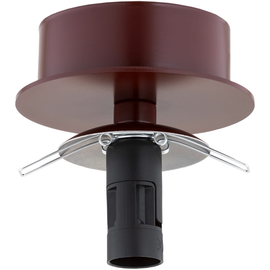 Argon 8455 - Applique murale FABIO 1xE14/7W/230V albâtre marron