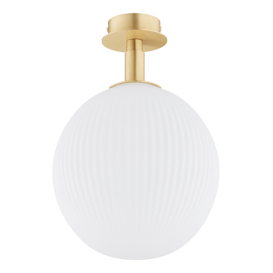 Argon 8505 - Plafondlamp PALOMA 1xE27/15W/230V goud/wit