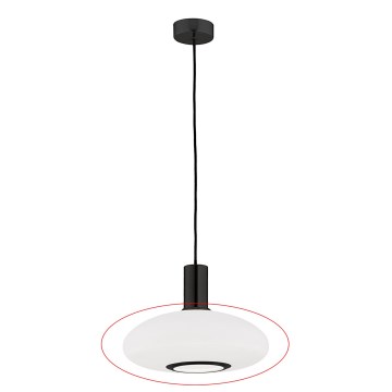 Argon 8565 - Verre de rechange pour le lustre SAGUNTO PLUS E27