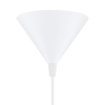 Argon 8631 - Hanglamp aan een koord KEGEL 1xE27/15W/230V wit