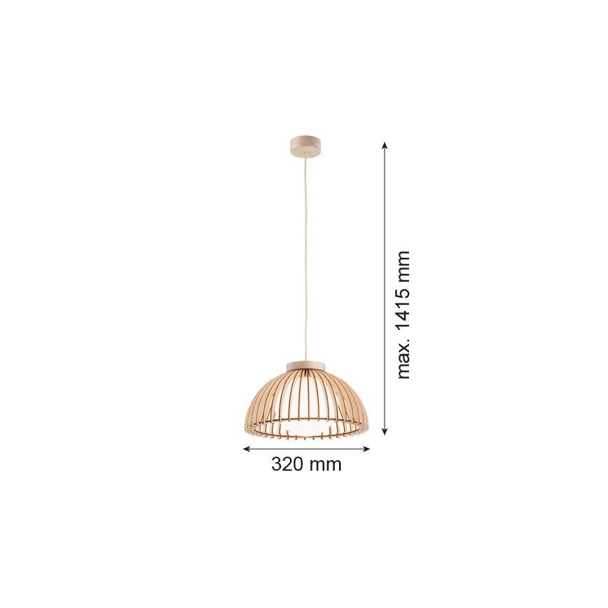Argon 8634 - Hanglamp aan een koord TRE 1xE27/15W/230V