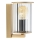 Argon 8752 - Wandlamp voor buiten NORFOLK 1xE27/15W/230V IP44 goud