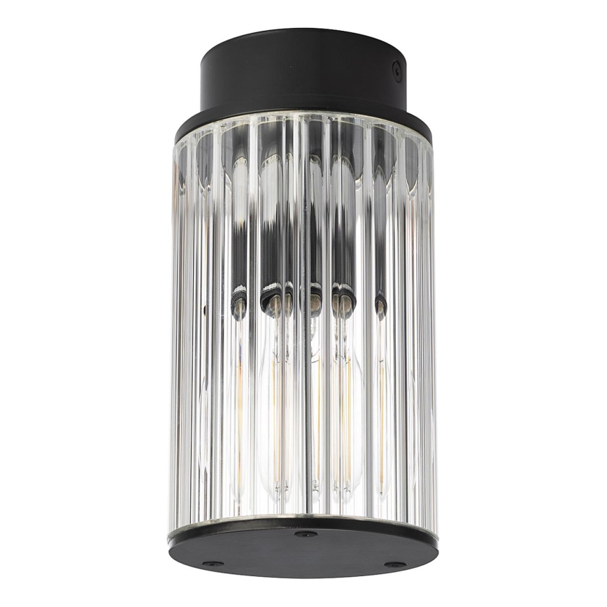 Argon 8773 - Plafonnier extérieur NORFOLK 1xE27/15W/230V IP44 noir