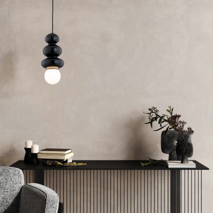 Argon 8788 - Hanglamp voor de badkamer met kabel ORLANDO PLUS 1xG9/6W/230V IP44 zwart