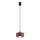 Argon 8817 - Hanglamp aan een koord TEVO 1xG9/4,5W/230V bruin