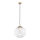 Argon 8828 - Suspension filaire SACRAMENTO 1xGX53/8W/230V transparent/doré