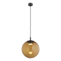 Argon 8831 - Suspension filaire SACRAMENTO 1xGX53/8W/230V marron/fumé